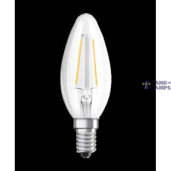 PRFCLB25 2W/827 230V FIL E14 10X1  OSRAM image 2