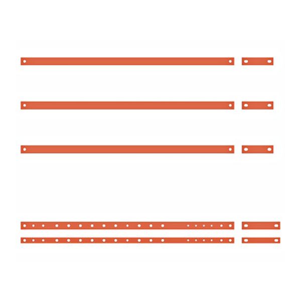 Copper rail 40/10 5 poles, for Outgoingfield 1200mm image 1