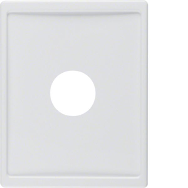 Centre plate plug-in opening for nurse call systems, arsys, p. white g image 2