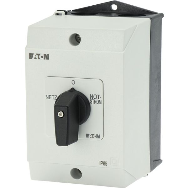 T0-4-8902/I1 Changeoverswitches, T0, 20 A, surface mounting, 4 contact unit(s), Contacts: 8, 60 °, maintained, With 0 (Off) position, Netz-0-Notstrom, Design numbe image 7