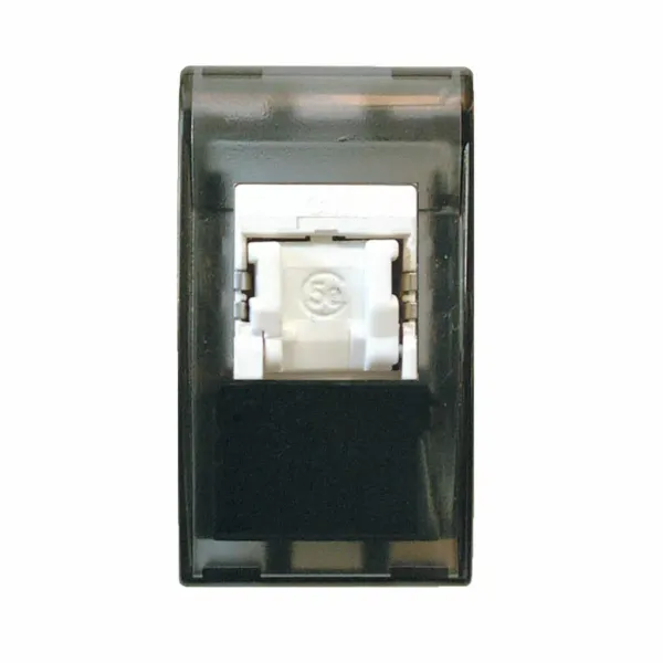 QUANTE SCQ RJ45 CAT5 Enhanced 8 pin connector for T568A  or T568B wiring screwless terminals image 1