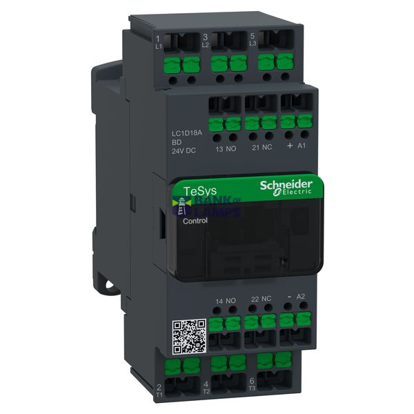 CTR Deca 18A 3P 24V DC Snap-in image 1