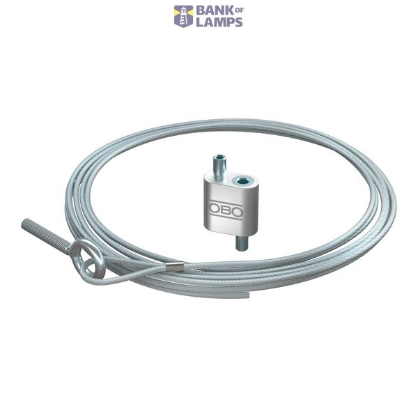 QWT AS 3 10M G Suspension wire with eyebolt 3x10000mm image 1