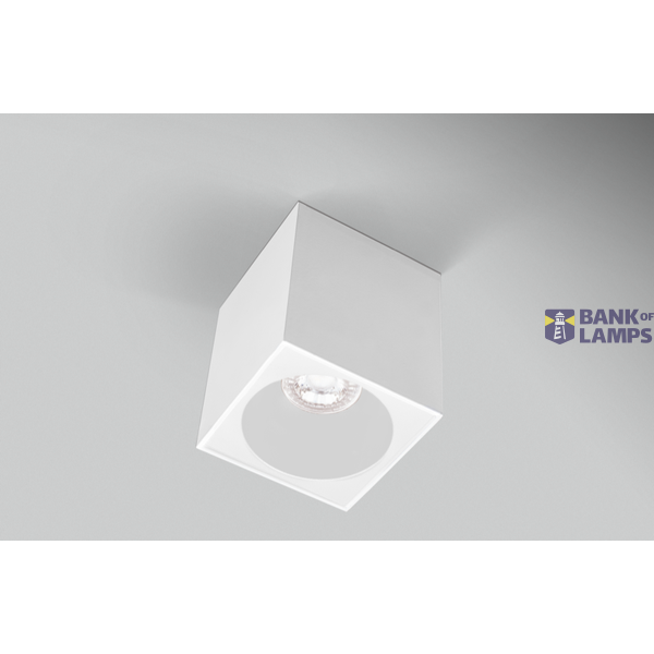 PLAFONIERA LED ESSENZA QUBE BIANCA/BIAN image 1