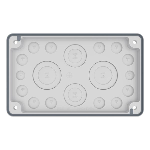 F3A-2K - Flange plate 2-component-plastic, up to IP66, metrical entries image 8