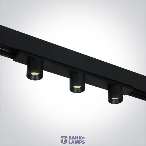 BLACK 3x2W CCTV 48V IP20 MINI/MIDI image 1
