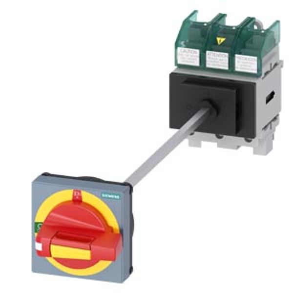 SENTRON, switch disconnector 3LD5 UL, main control switch, 4-pole, approved image 1