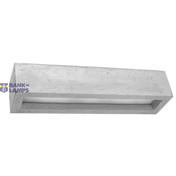 WALL LAMP VEGA 50 CONCRETE E27 2X60W IP20 image 2