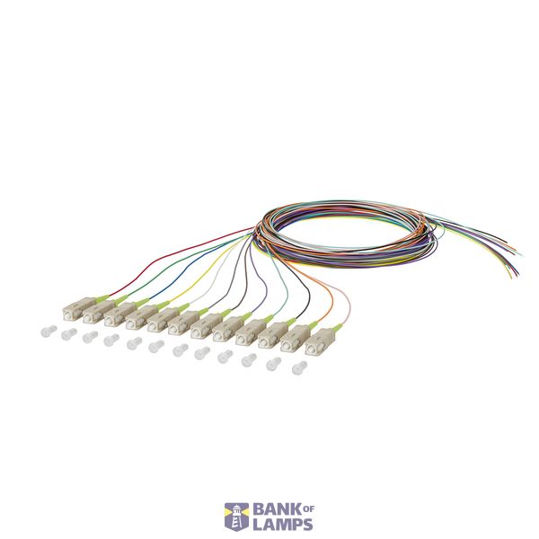 OpDAT pigtail SC-PC, OM5, 12 colors image 1