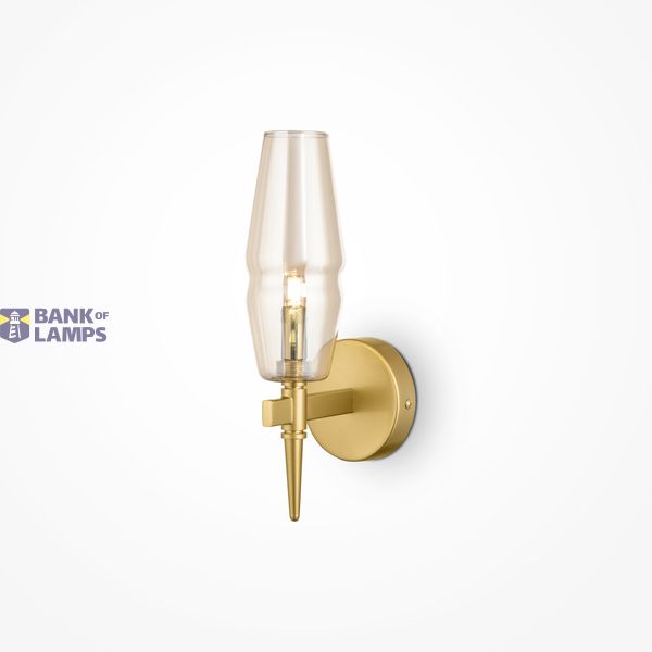 House Lita Wall Lamp Matt Gold image 1