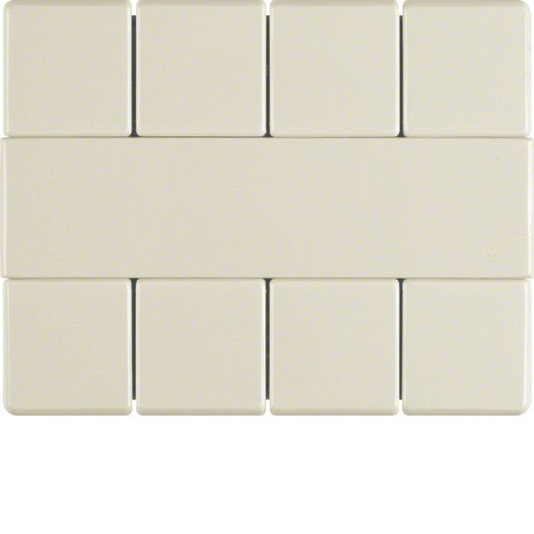 Push-button 4gang, Arsys, white glossy image 1