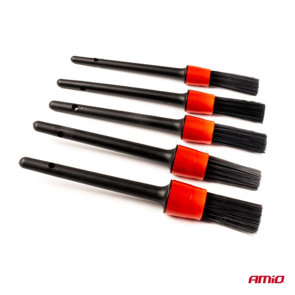 Car detailing, ventilation grille and steel wire brush set 8pcs image 1