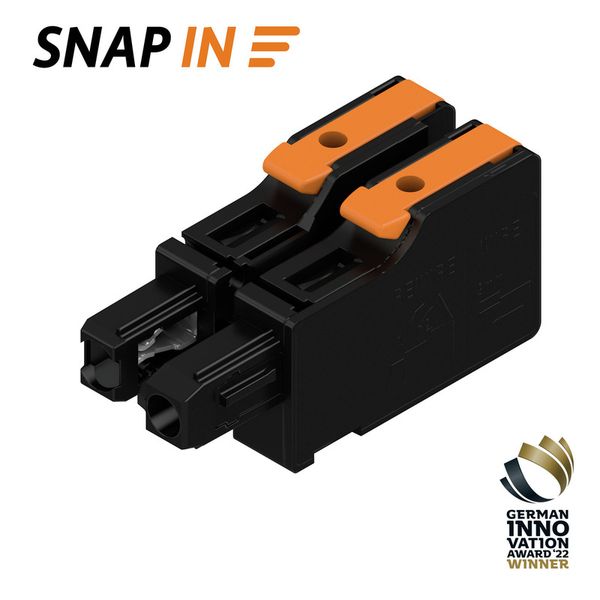 PCB plug-in connector, female plug, Pitch in mm (P): 7.50 mm, Number of poles: 2, Box image 1