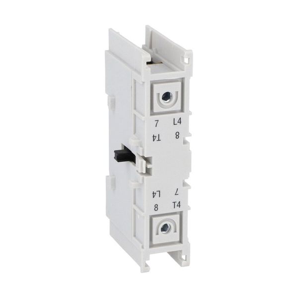 Fourth pole add-on, simultaneous closingoperation as switch poles. For GA...A version, 125A image 1