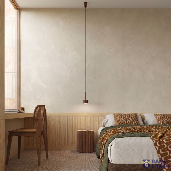 Pendant lamp AURA 1 brown Gx53 image 6