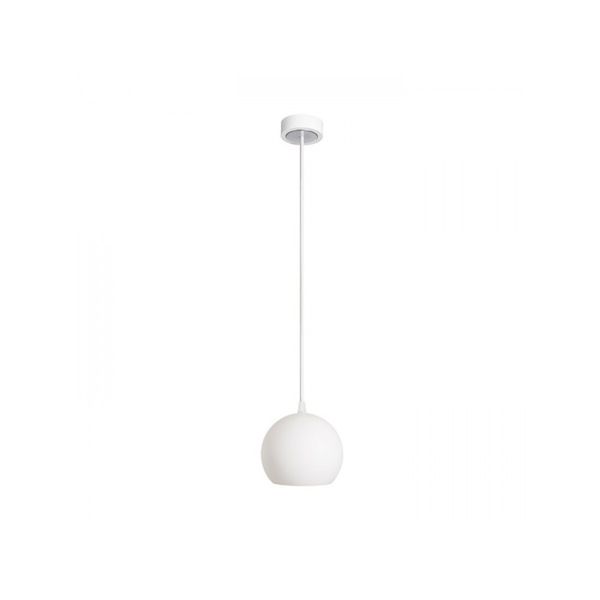COPA pendant opal-colored glass 230V LED E27 11W image 1