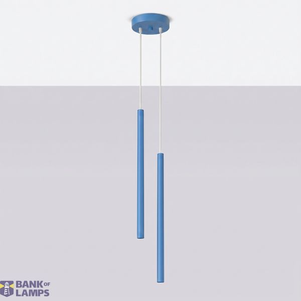 Pendant lamp PASTELO 2 azure image 7