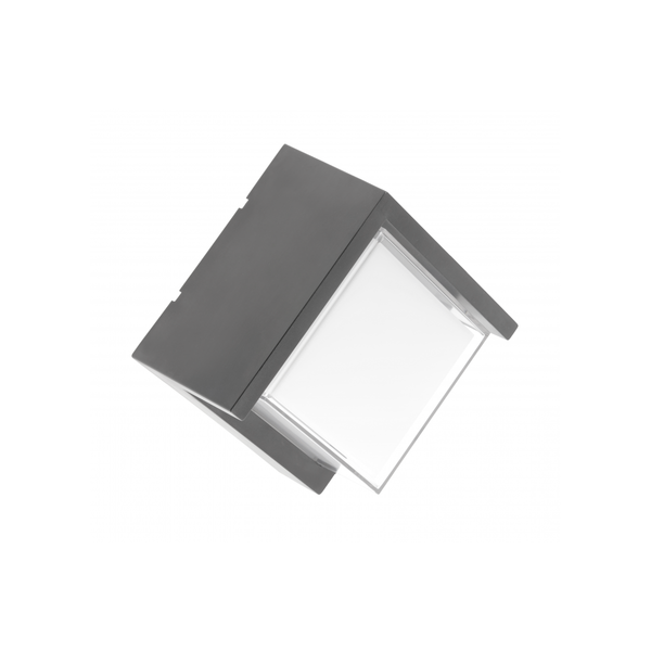 LED facade luminaire CANTI II, 12 W, 1000 lm, IP65, 4000K, gray image 1