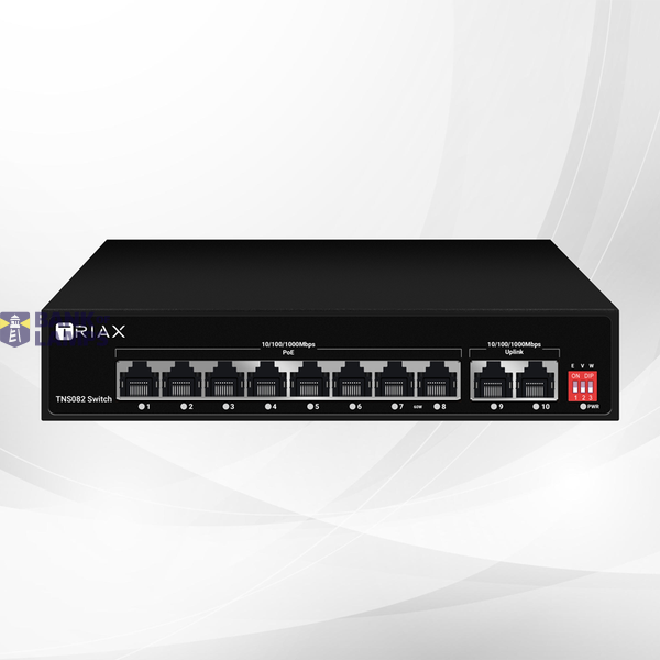 TNS 082 (8 port Gigabit Ethernet Switch with PoE) image 1