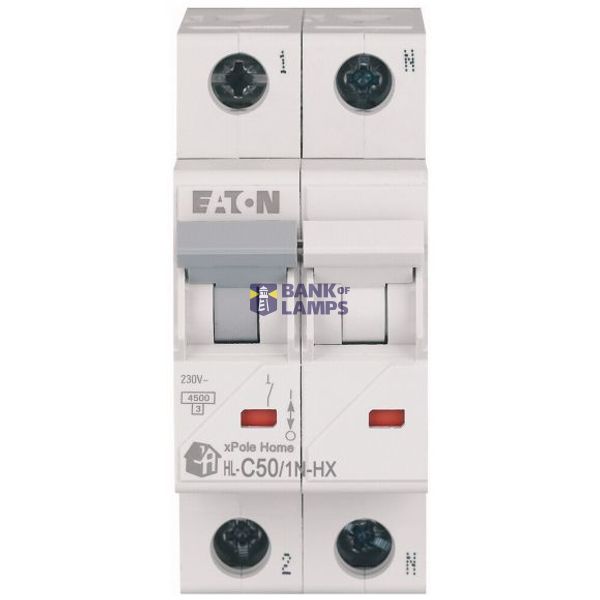 HL-C50/1N-HX Eaton Moeller series xPole - HL/HL-HX MCB image 1