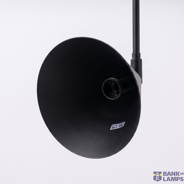 Wall lamp NOX 1 black with a switch image 4