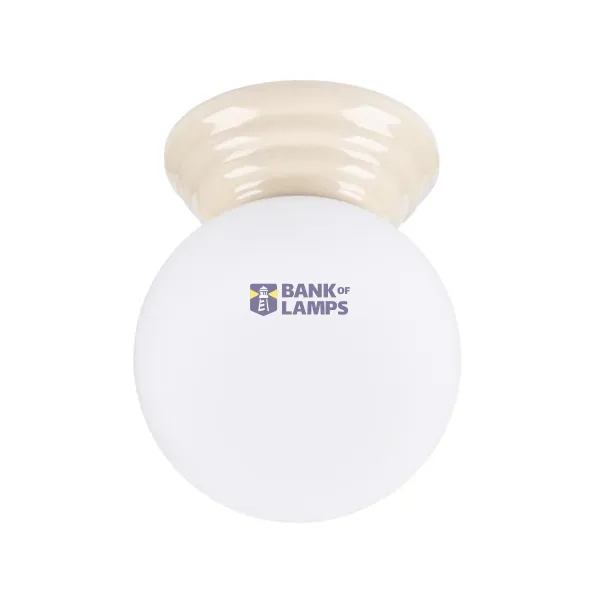 Ceiling lamp ZORI beige IP44 image 1