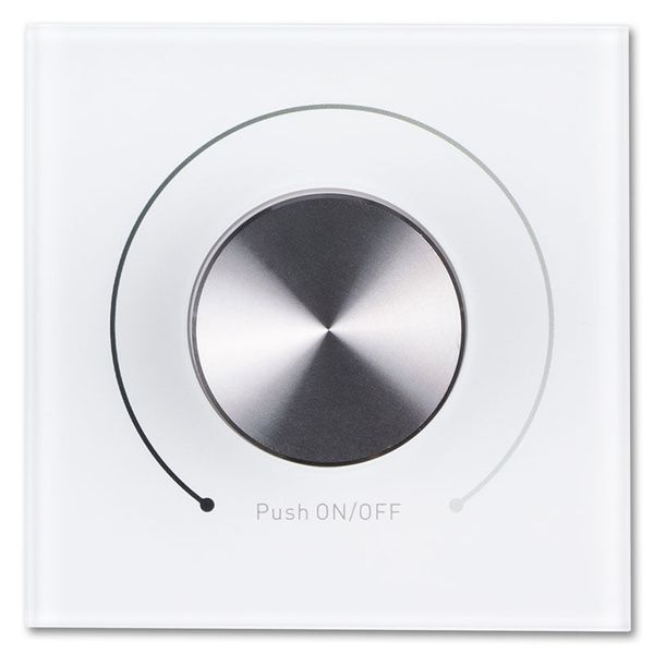 RF rotary wall dimmer control, 1 zone, AC power image 1