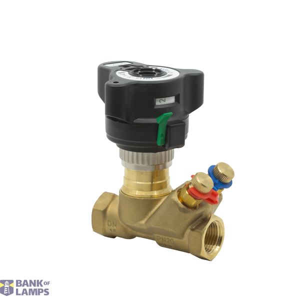 Regulating valve, MSV-O, DN 15, Internal thread, With fixed measuring flange image 1