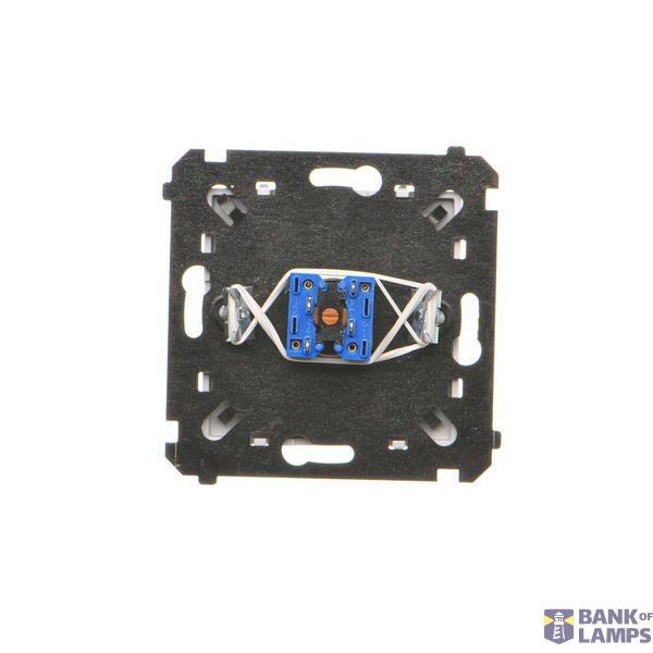 Single break push button with pictogras, (module), Simon 24, IP20/IP44, 10AX, 10A, graphite mat image 1
