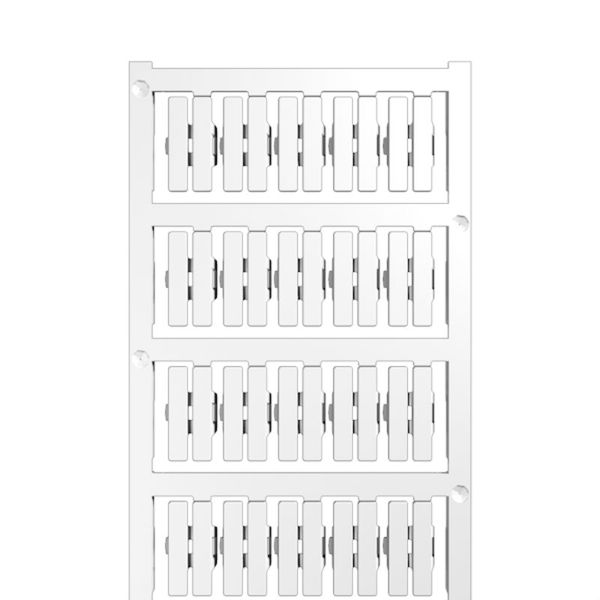 Conductor and cable markers, 2 - 3.5 mm, 21 x 5.2 mm, white image 1