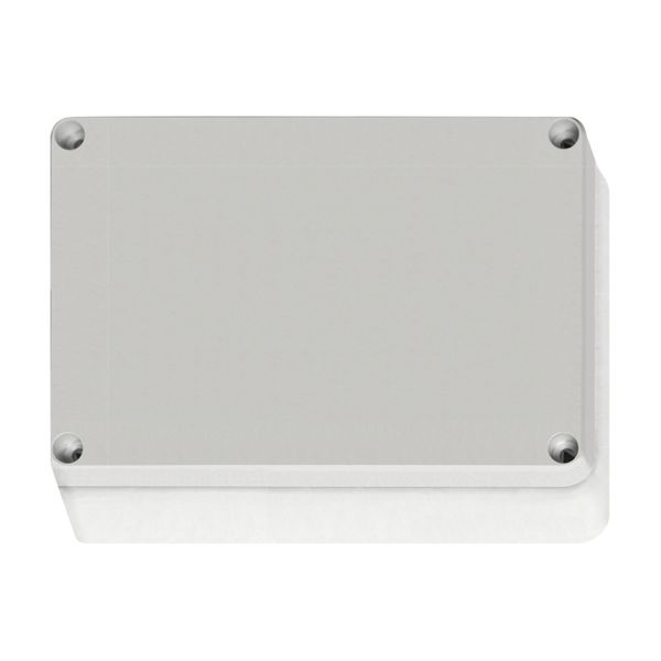 Enclosure ABS, grey cover, 187x122x90 mm, RAL7035 image 2
