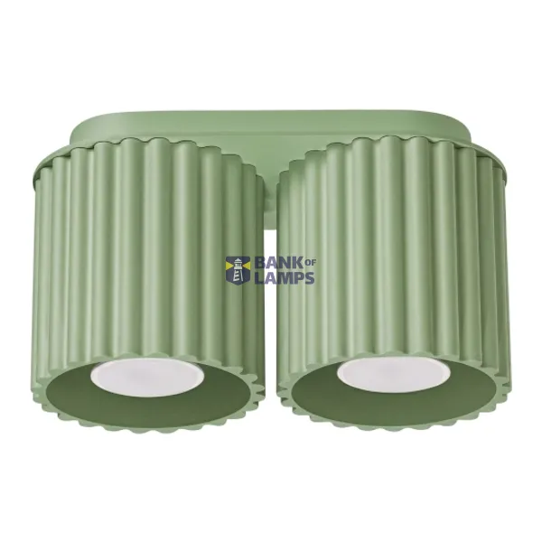 Ceiling lamp AURA 2 sage GU10 image 1