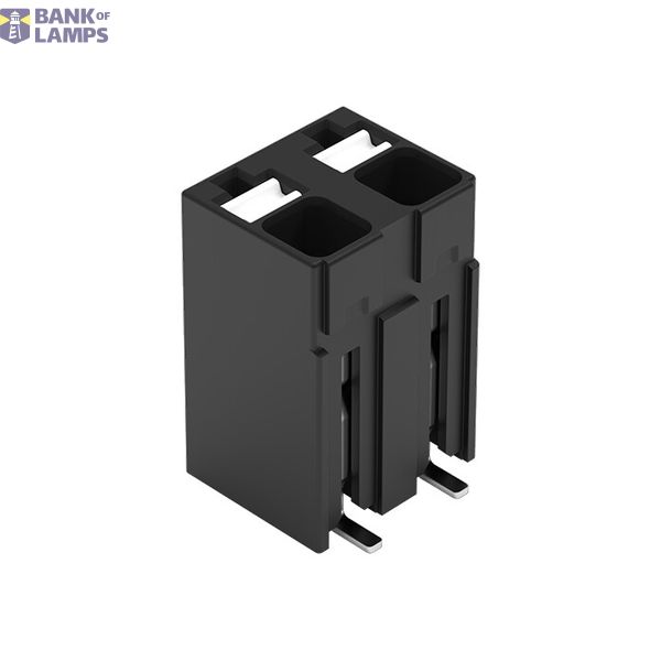 SMD PCB terminal block push-button 1.5 mm² black image 2