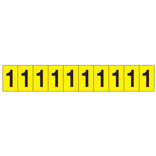 Adhesive label - 350x60 - 10 sheets / 10 labels each image 1