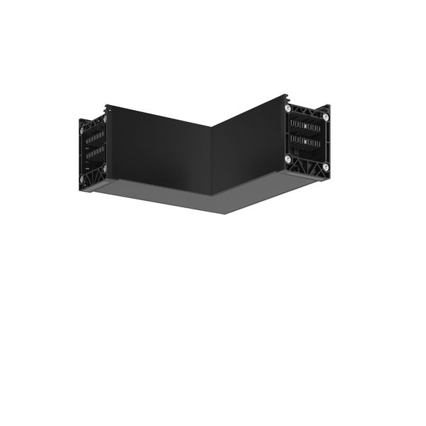Form connector L 185 B 185 H 76 colour: black 220 - 240 V image 1