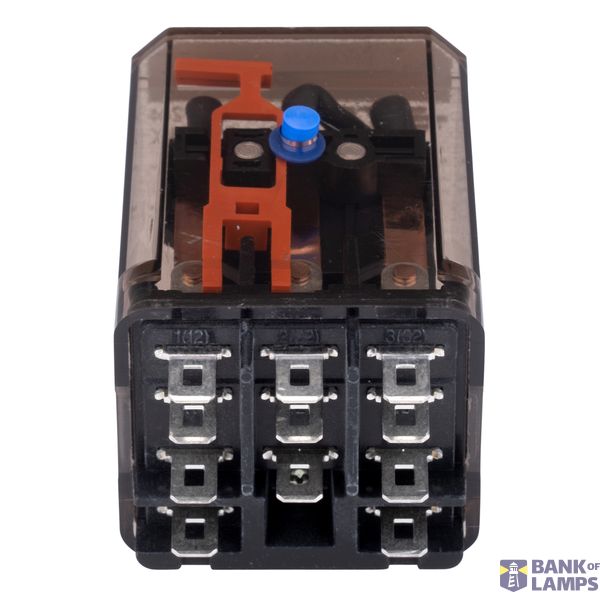 Power Relay 3 C/O 24VDC 16A, plain cover, AMP Faston 187 image 5