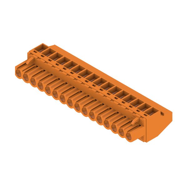 PCB plug-in connector, female plug, 5.00 mm, Number of poles: 16, 90°, Clamping yoke connection, Clamping range, max. : 4 mm², Box image 2