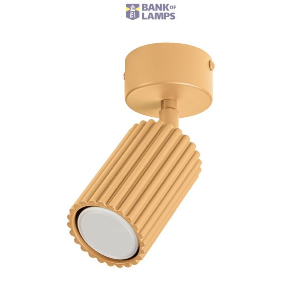 Ceiling lamp KARBON 1 golden image 2