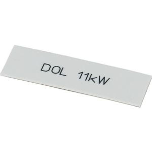 XANP-MC-DOL0,25KW Labeling strip, DOL 0.25KW image 2