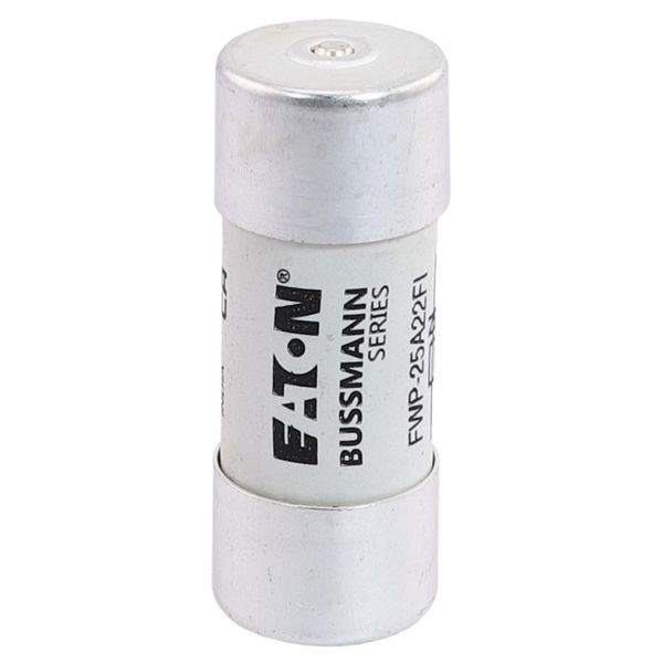 Fuse-link, high speed, 25 A, AC 700 V, 22 x 58 mm, aR, UL, with striker image 10