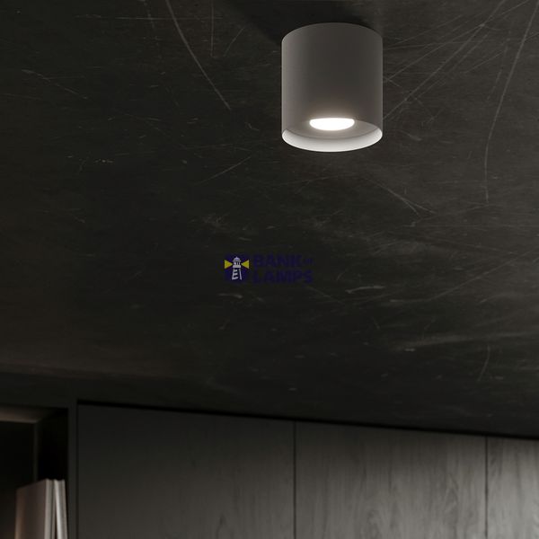 CEILING LAMP MICA GREY GU10 1X10W IP20 image 6