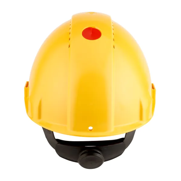 3M™ Hard Hat, Uvicator, Ratchet, Ventilated, Plastic Sweatband, Yellow image 7