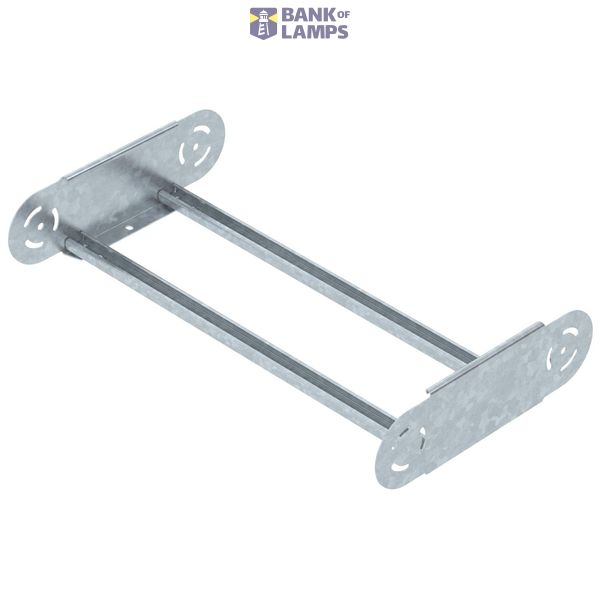 Adjustable bend element for cable ladder 110x600 Steel Hot-dip galvani image 1