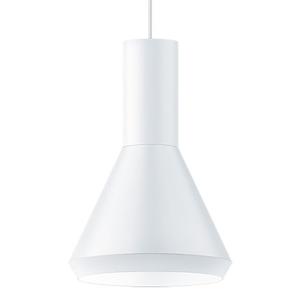 V2-P M 2500-FASH SWI 3CUC CWH WFL DM WH - LED pendant spotlight image 1