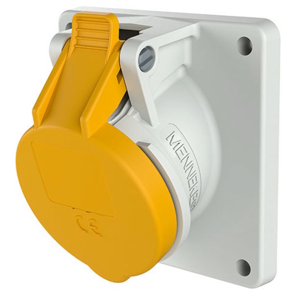 Inbouwcontactdoos 16A 3P 4H 110V IP44 image 1