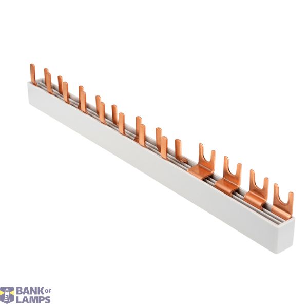 Busbar, 1xRCCB 4-pole, 8 MCB 1+N/1 MW, 12MW image 3