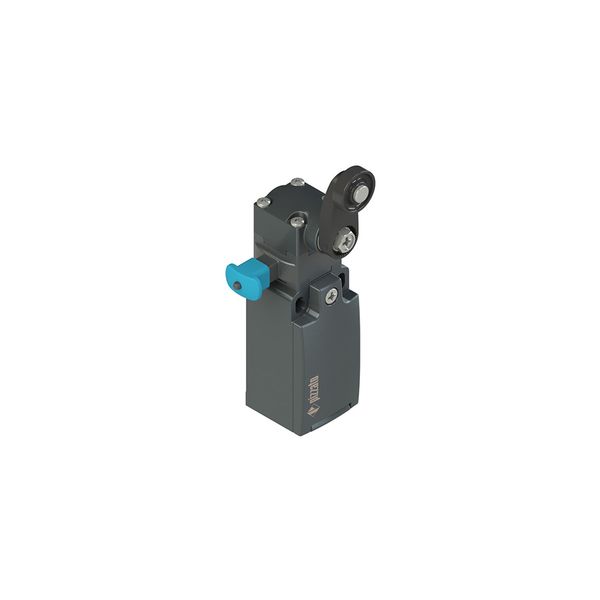 Position switch with roller lever and reset device image 1