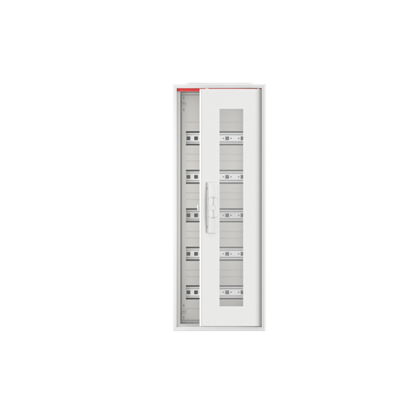 CA14VT ComfortLine Compact distribution board, Surface mounting, 48 SU, Isolated (Class II), IP44, Field Width: 1, Rows: 4, 650 mm x 300 mm x 160 mm image 4
