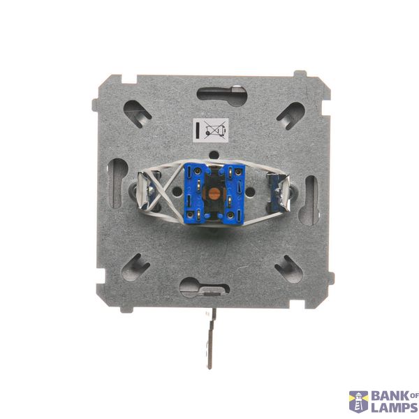 R-TV-SAT pass through aerial socket, atten.: 10dB, white image 1