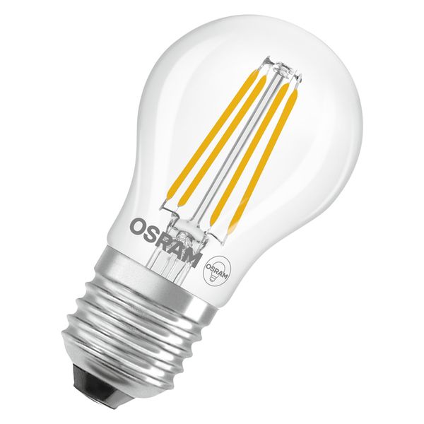 LED lamp Classic P Filament 3.4W 827 E27 clear image 2